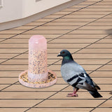 Maxbell Parrot Water Dispenser Automatic Feeding for Parakeet Cockatiel Lovebirds Feeder