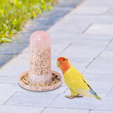 Maxbell Parrot Water Dispenser Automatic Feeding for Parakeet Cockatiel Lovebirds Feeder