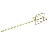 Maxbell Stirring Mixing Paddle Stirring Tool Paint Drill Attachment for Mud Mixing Square Handle C