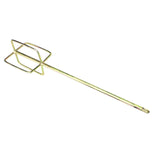 Maxbell Stirring Mixing Paddle Stirring Tool Paint Drill Attachment for Mud Mixing Square Handle C