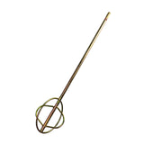 Maxbell Stirring Mixing Paddle Stirring Tool Paint Drill Attachment for Mud Mixing Square Handle D