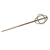 Maxbell Stirring Mixing Paddle Stirring Tool Paint Drill Attachment for Mud Mixing Square Handle D