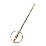 Maxbell Stirring Mixing Paddle Stirring Tool Paint Drill Attachment for Mud Mixing Hexagon Handle F