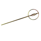 Maxbell Stirring Mixing Paddle Stirring Tool Paint Drill Attachment for Mud Mixing Hexagon Handle F