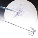 Maxbell Stirring Mixing Paddle Stirring Tool Paint Drill Attachment for Mud Mixing Hexagon Handle H