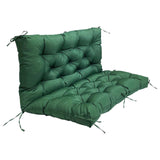 Maxbell Garden Swing Cushion Hammock Chair Cushions for Garden Courtyard Egg Chair dark green S