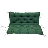Maxbell Garden Swing Cushion Hammock Chair Cushions for Garden Courtyard Egg Chair dark green S