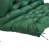 Maxbell Garden Swing Cushion Hammock Chair Cushions for Garden Courtyard Egg Chair dark green S