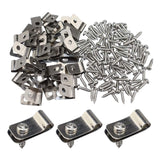 Maxbell Fencing Mounting Clips Portable Durable Bundler Cord Holder for Agricultural Aluminum