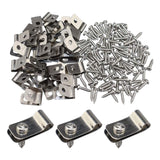 Maxbell Fencing Mounting Clips Portable Durable Bundler Cord Holder for Agricultural Aluminum