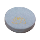 Maxbell Round Meditation Cushion 40cm Dia with Removable Cover Seating for Indoor Light Blue 10cm