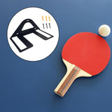 Maxbell Ping Pong Storage Rack Wall Mounted Table Tennis Racket Ball Display Rack