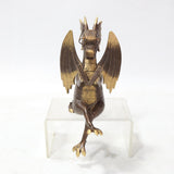 Maxbell Dragon Reading Book Statue Decor Dragon Statue for Garden Housewarming