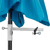 Maxbell Parasol Holder Umbrella Clamp Heavy Duty for Deck Railing Fences Beach