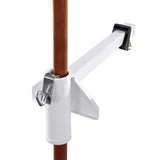 Maxbell Parasol Holder Umbrella Clamp Heavy Duty for Deck Railing Fences Beach