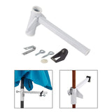 Maxbell Parasol Holder Umbrella Clamp Heavy Duty for Deck Railing Fences Beach