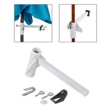 Maxbell Parasol Holder Umbrella Clamp Heavy Duty for Deck Railing Fences Beach