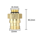Maxbell Garden Hose Connector Garden Equipment Copper Car Washing Pipe Fittings