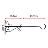 Maxbell 2 Pieces Bird Feeder Hanger for Lanterns Wind Chimes Hanging Bird Feeders