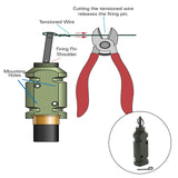 Maxbell Tent Alarm Durable Convenient Easy to Install for Garden Backyard Hiking