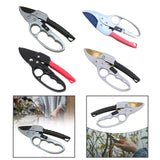 Maxbell Garden Pruning shear Nonslip Handle Stainless Steel for Garden Orchard Black Argent