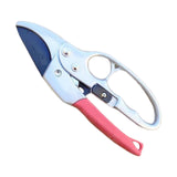 Maxbell Garden Pruning shear Nonslip Handle Stainless Steel for Garden Orchard Red Argent