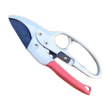 Maxbell Garden Pruning shear Nonslip Handle Stainless Steel for Garden Orchard Red Argent
