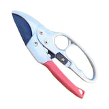 Maxbell Garden Pruning shear Nonslip Handle Stainless Steel for Garden Orchard Red Argent