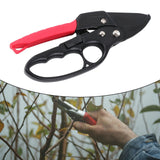 Maxbell Garden Pruning shear Nonslip Handle Stainless Steel for Garden Orchard Black Red