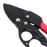 Maxbell Garden Pruning shear Nonslip Handle Stainless Steel for Garden Orchard Black Red