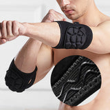 Maxbell Elbow Knee Shin Guards for Men Anti Slip Thick Sponge for Bike Cycling M