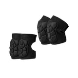 Maxbell Elbow Knee Shin Guards for Men Anti Slip Thick Sponge for Bike Cycling M