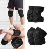 Maxbell Elbow Knee Shin Guards for Men Anti Slip Thick Sponge for Bike Cycling M
