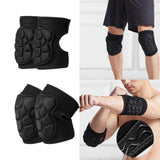 Maxbell Elbow Knee Shin Guards for Men Anti Slip Thick Sponge for Bike Cycling M