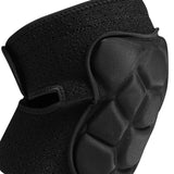 Maxbell Elbow Knee Shin Guards for Men Anti Slip Thick Sponge for Bike Cycling L