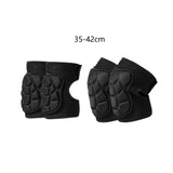 Maxbell Elbow Knee Shin Guards for Men Anti Slip Thick Sponge for Bike Cycling L
