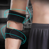 Maxbell Elbow Knee Shin Guards for Men Anti Slip Thick Sponge for Bike Cycling L