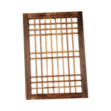 Maxbell Window Frame Yard Trellises Wood Window Pane Wall Pediments Easy to Hang