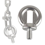 Maxbell Eye Bolt Heavy Duty Antirust for Swings Chair Playground Hammock Stand