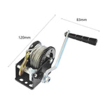 Maxbell Manual Hand Winch 800lbs Spare Parts Easy to Use Repair Fittings for Car ATV