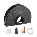 Maxbell Angle Grinder Dust Shroud Set Vacuum Surface Cover Grinder Steel for Stone Outer diameter 160mm