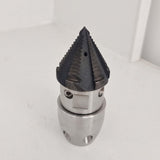 Maxbell Washing Machine Mouse Nozzle High Pressure 1/2 Sewer Jetter Nozzle for Patio  M22