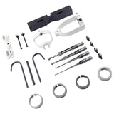 Maxbell Square Hole Hollow Chisel Mortiser Drill Bit for Log Woodworking Drill Press White