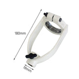 Maxbell Square Hole Hollow Chisel Mortiser Drill Bit for Log Woodworking Drill Press White