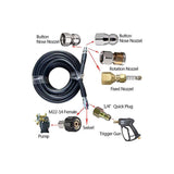 Maxbell High Pressure Washer Hose with Quick Connector for Outdoor Kitchens Plumbing