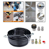 Maxbell High Pressure Washer Hose with Quick Connector for Outdoor Kitchens Plumbing