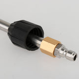 Maxbell Extension Wand Stainless Steel Hosehold Sturdy Portable 1/4 Quick Connection 15CM