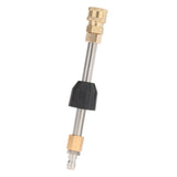 Maxbell Extension Wand Stainless Steel Hosehold Sturdy Portable 1/4 Quick Connection 15CM