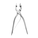 Maxbell Leather Clamp Plier Straight Head Adjustable for Belt Bag Wallet Flat Pliers C