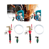 Maxbell Water Filling Device Sprinkler Nozzle Dust Remover System for Plant Watering 5m Hose